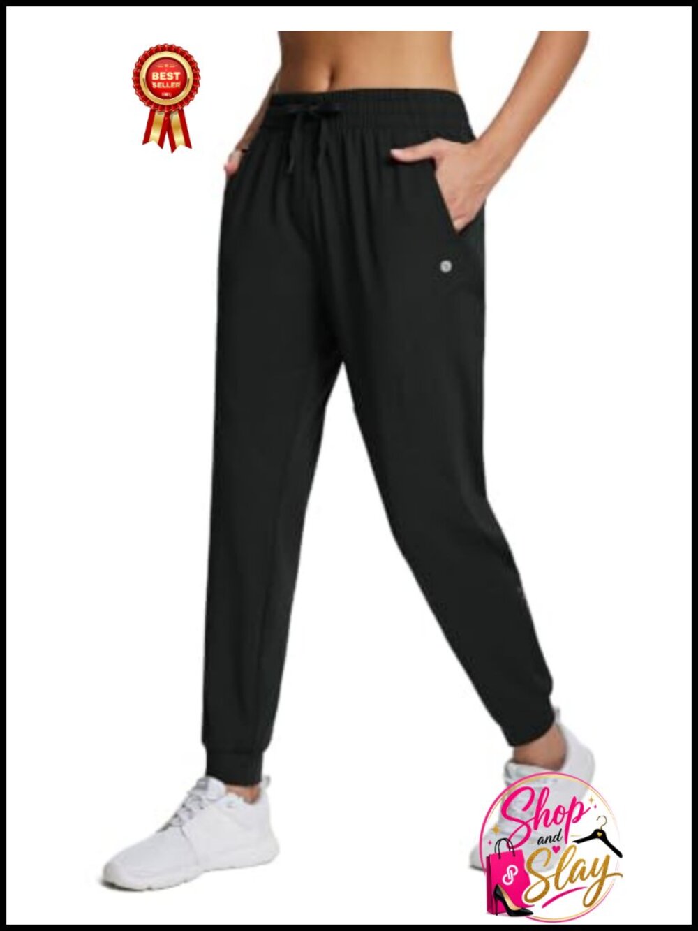 Fleece Lined Waterproof Joggers Sweatpants Winter Hiking Outdoor